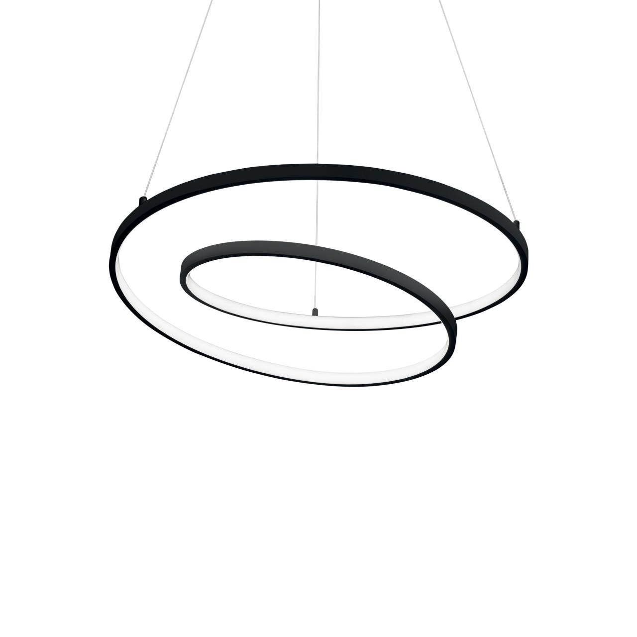 Изображение товара Светильник подвесной светодиодный Ideal Lux 269436 23 м² теплый белый цвет черный