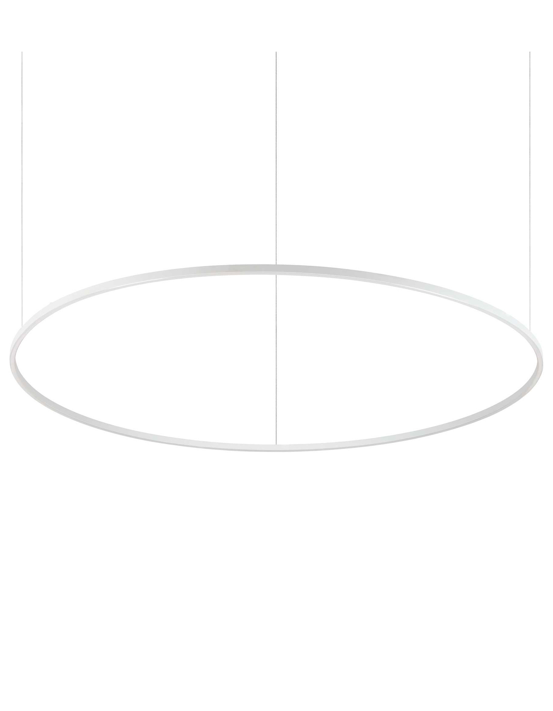 Изображение товара Светильник подвесной светодиодный Ideal lux Oracle 285078 50 м² нейтральный белый свет цвет белый/белый матовый