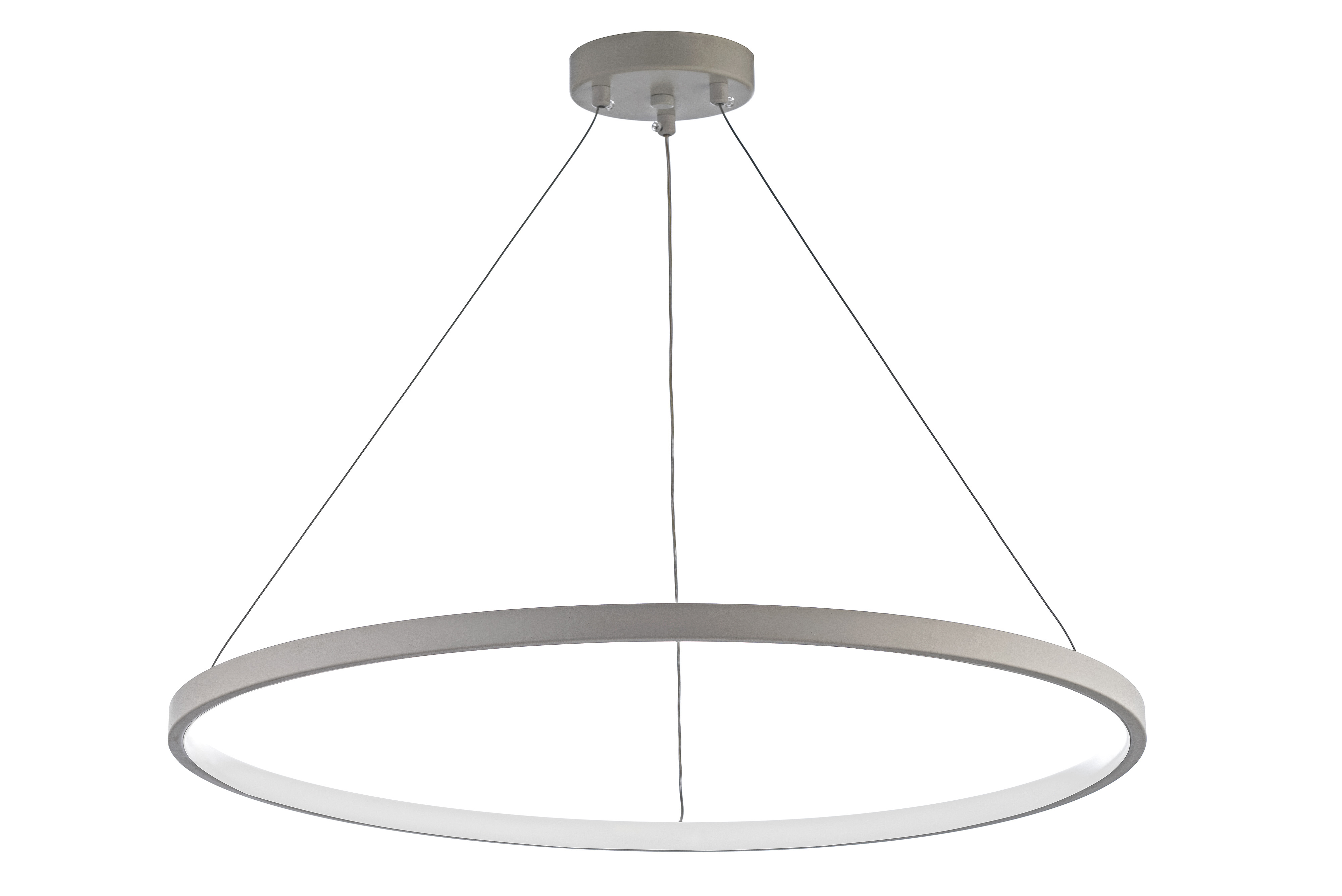 Изображение товара Люстра подвесная светодиодная Ayalight Kjdd-489-w-6000k 10 м² холодный белый (голубой) свет цвет белый