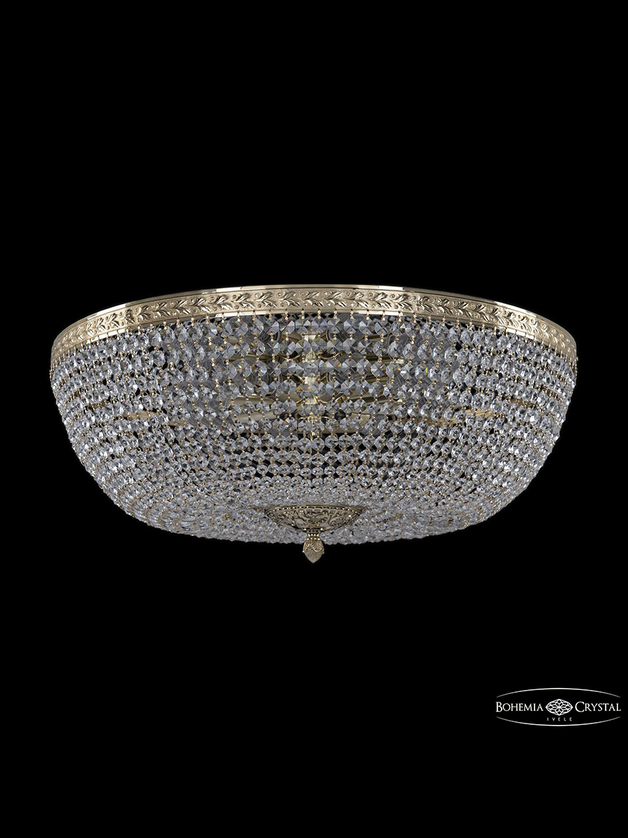Изображение товара Люстра потолочная светодиодная Bohemia Хрусталь 19051.55iv.g.c1 16 м² золотая