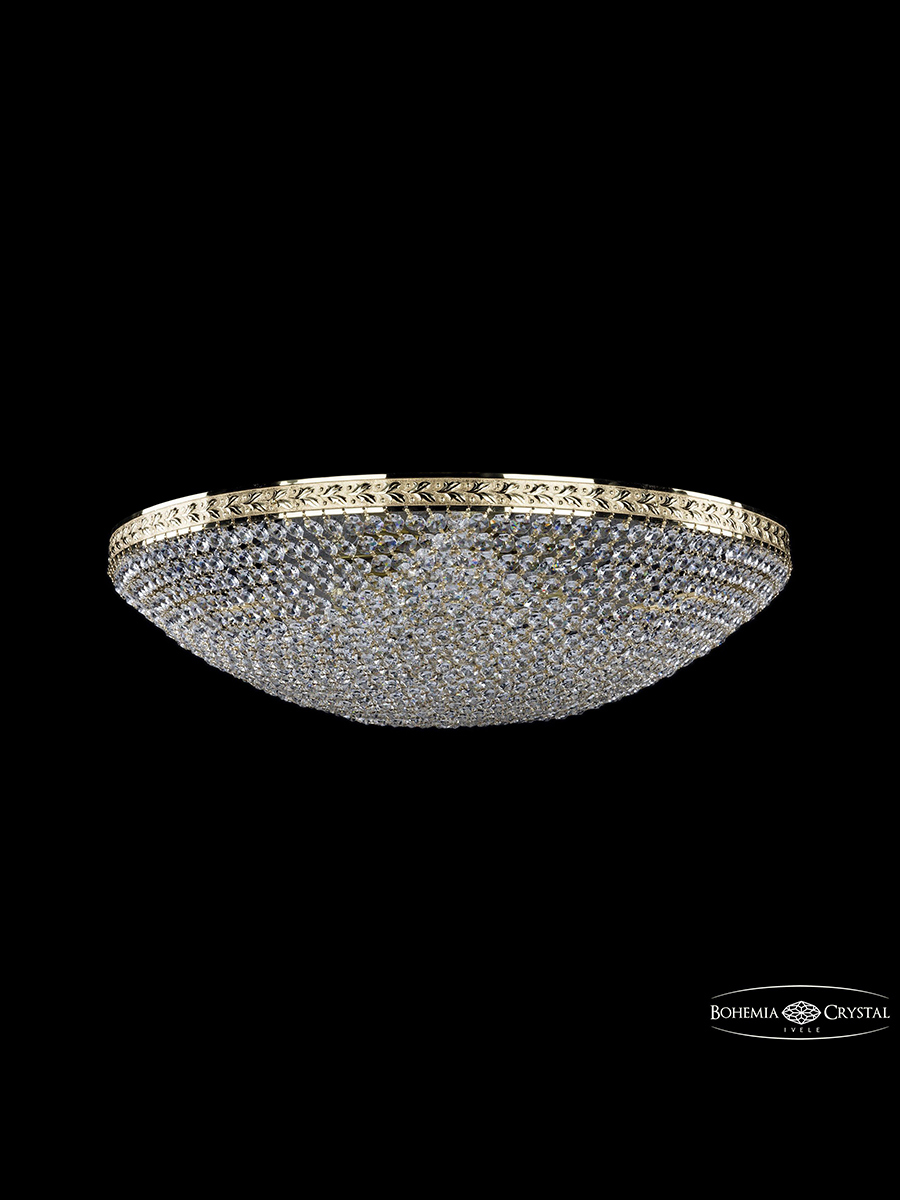 Изображение товара Люстра потолочная светодиодная Bohemia Хрусталь 19321.55iv.g 16 м² нейтральный белый свет золото