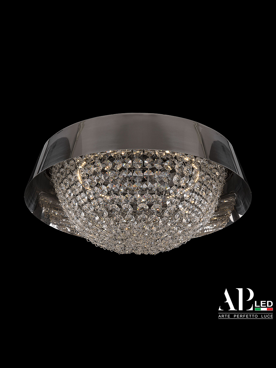 Изображение товара Люстра потолочная светодиодная Bohemia s514.0.36.a.3000 с пультом и хрусталем