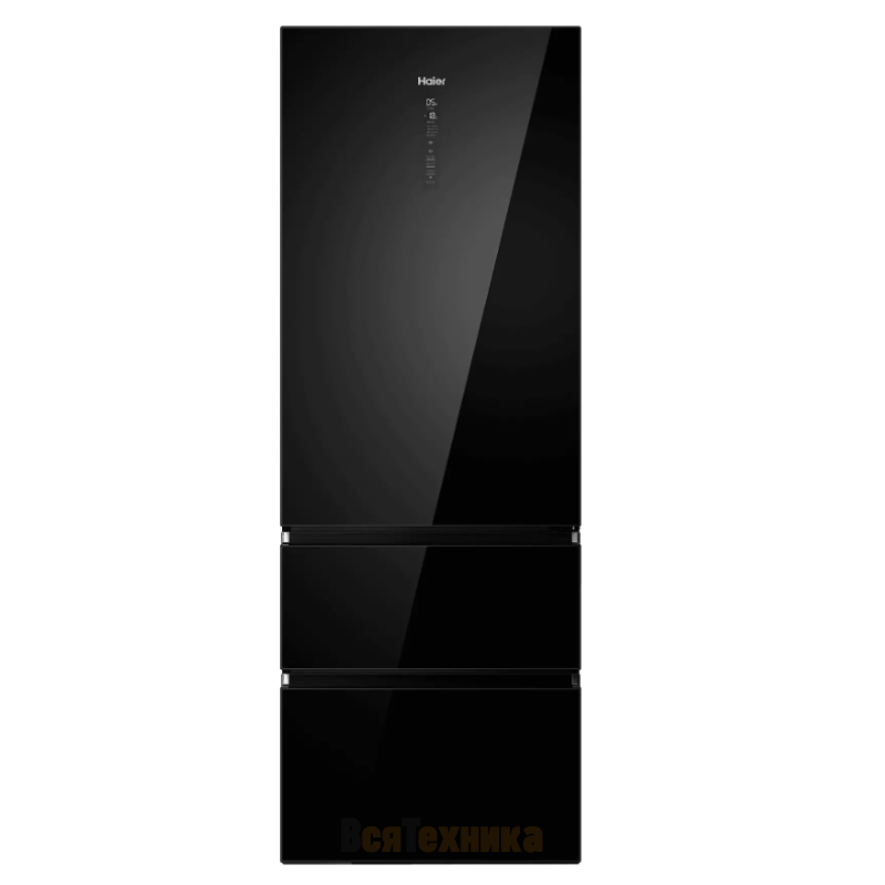 Изображение товара Холодильник Haier A4F745CGBGRU1 трехкамерный 463л черный с No Frost и управлением со смартфона