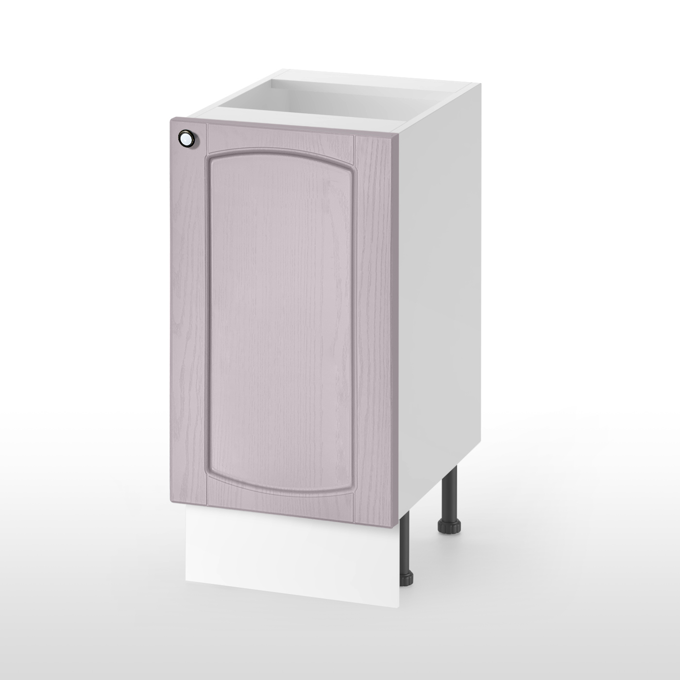 Изображение товара Кухонный шкаф напольный Мебельный двор Питерские кухни ЛДСП 40x85x50 см цвет фиолетовый