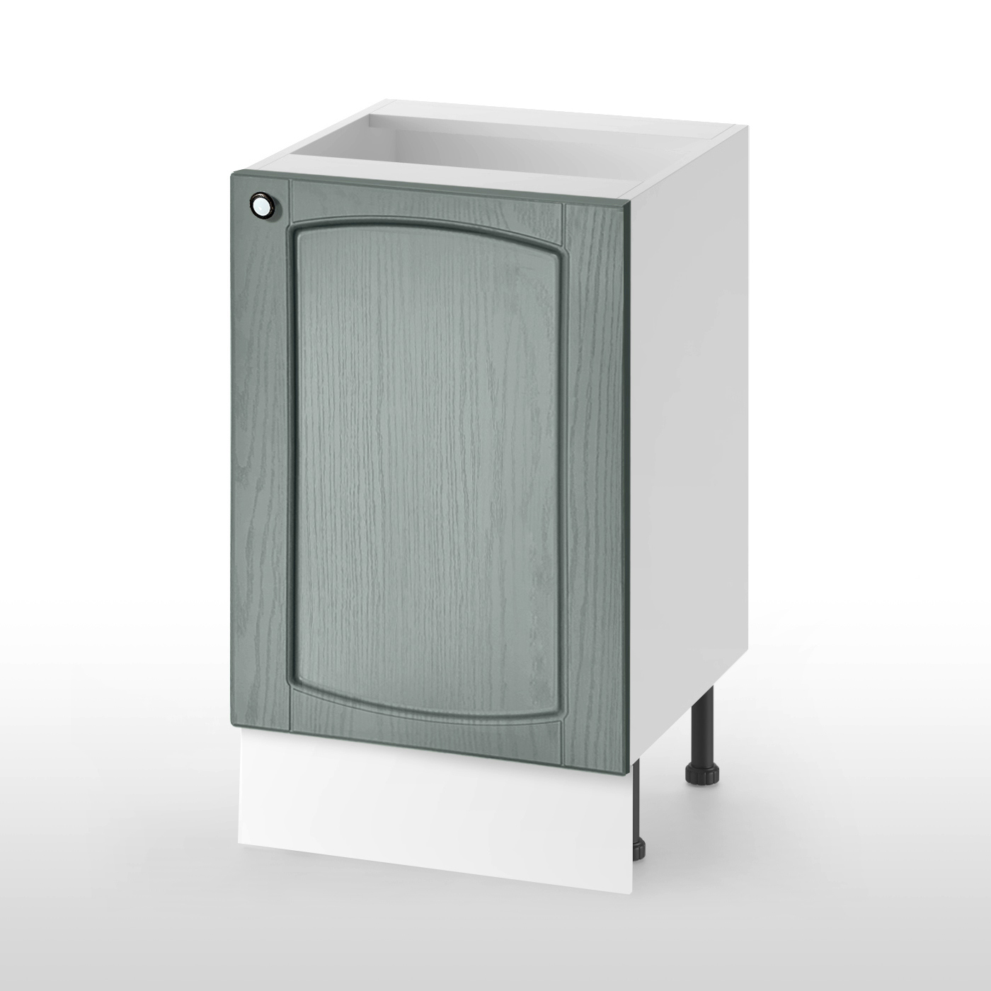 Изображение товара Кухонный шкаф напольный Питерские кухни Мебельный двор 50x85x50 см ЛДСП цвет зеленый