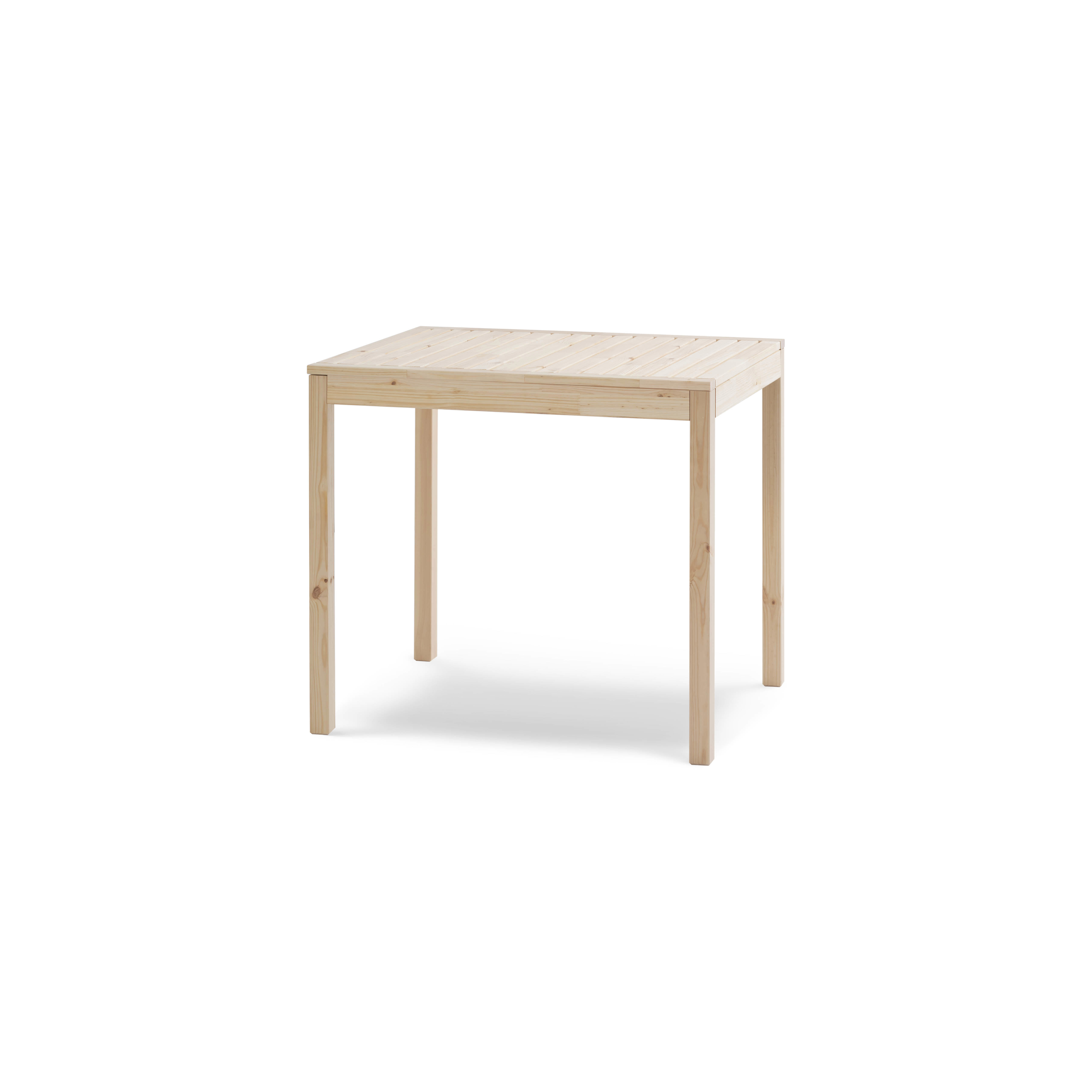 Изображение товара Садовый стол Антеро Лузалес 86x67x75 см из сосны натуральный дизайн