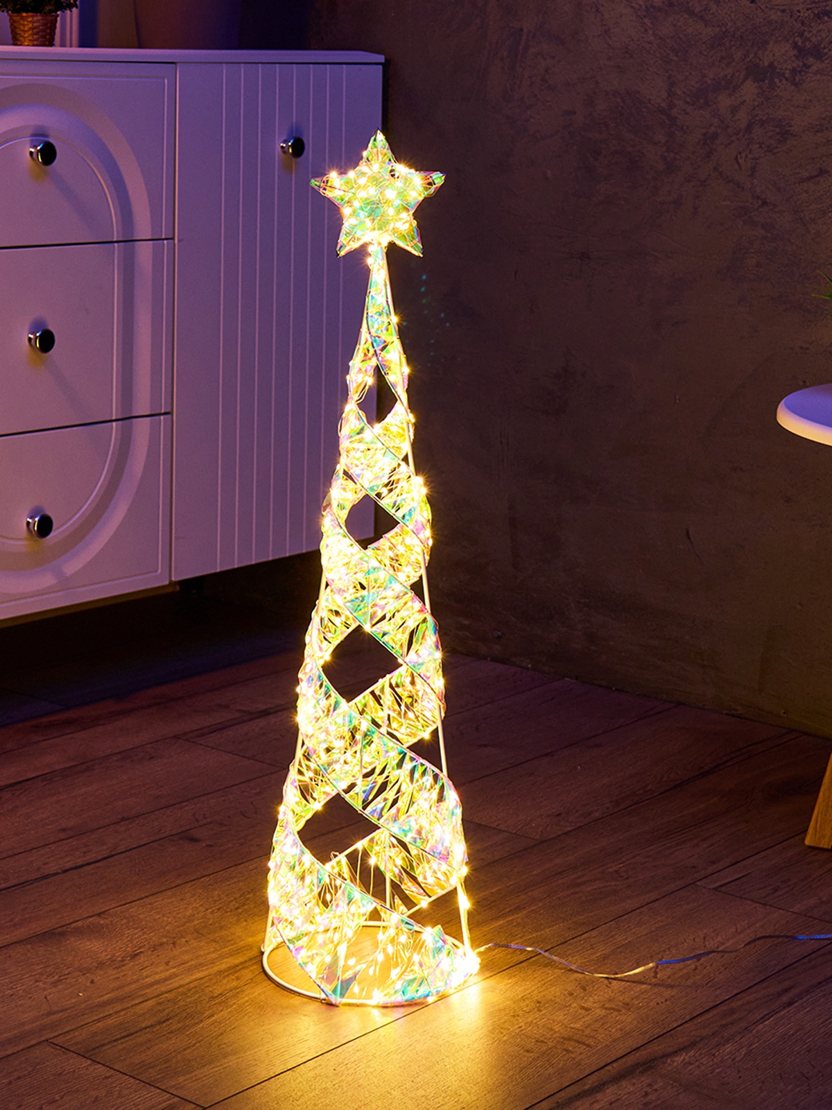 Изображение товара Светящаяся электрическая фигура Luazon Lighting Елка 10517838 h 80 см