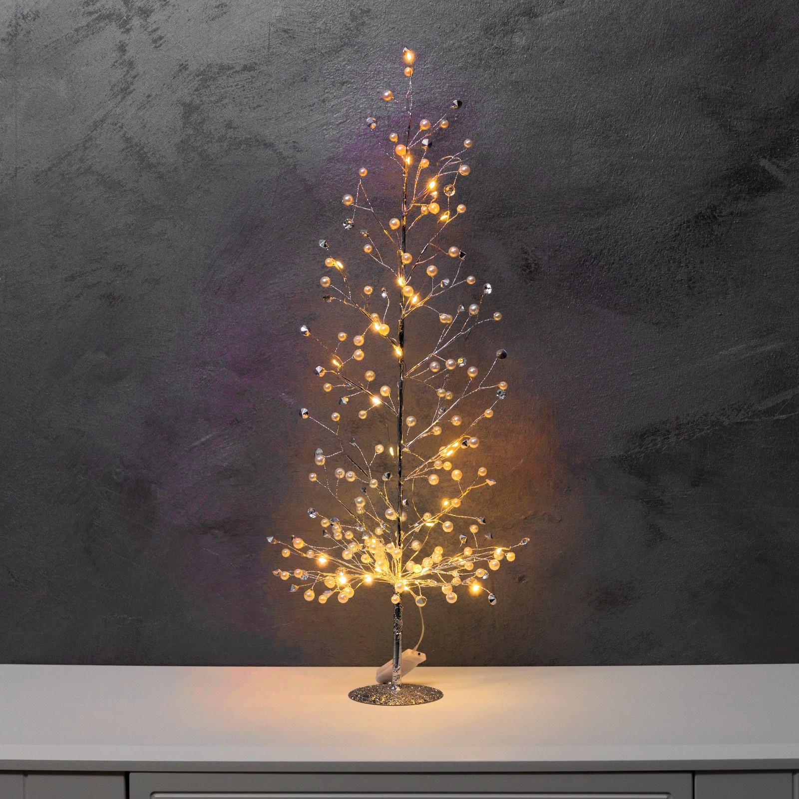 Изображение товара Светящаяся электрическая фигура Капли росы 55 см с LED и пультом