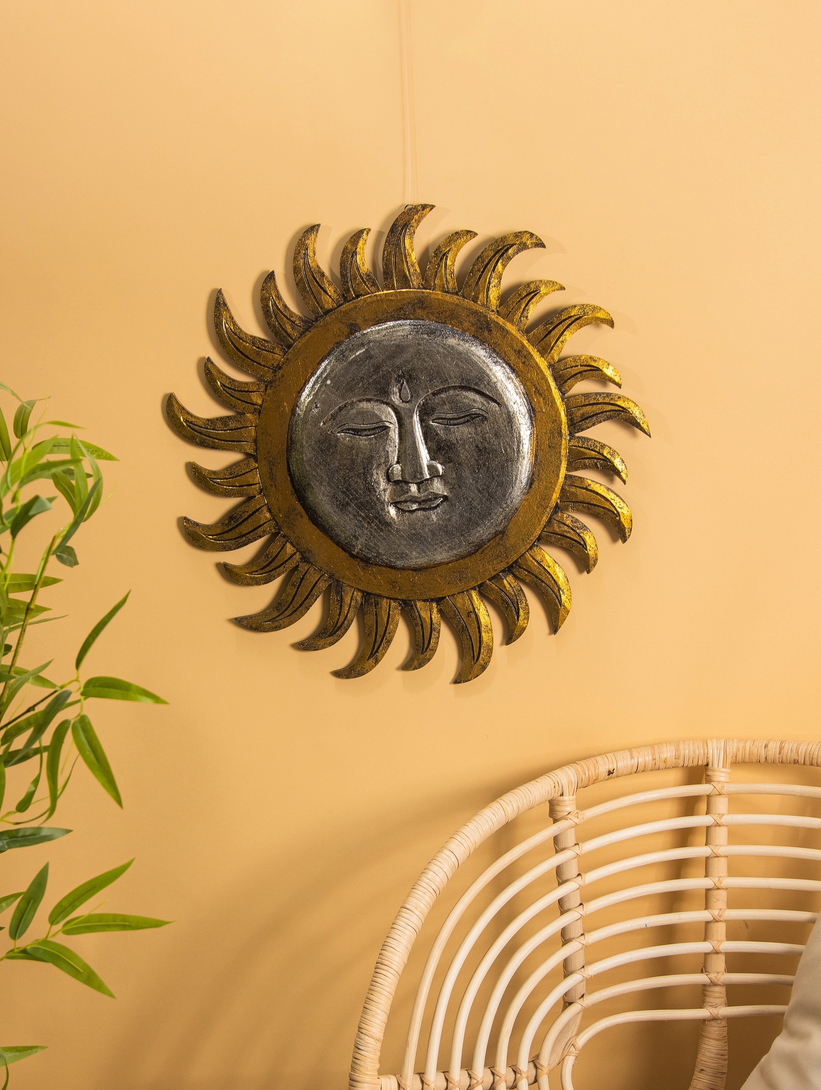 Изображение товара Панно Солнце МДФ 60x60 см СИМА-ЛЕНД