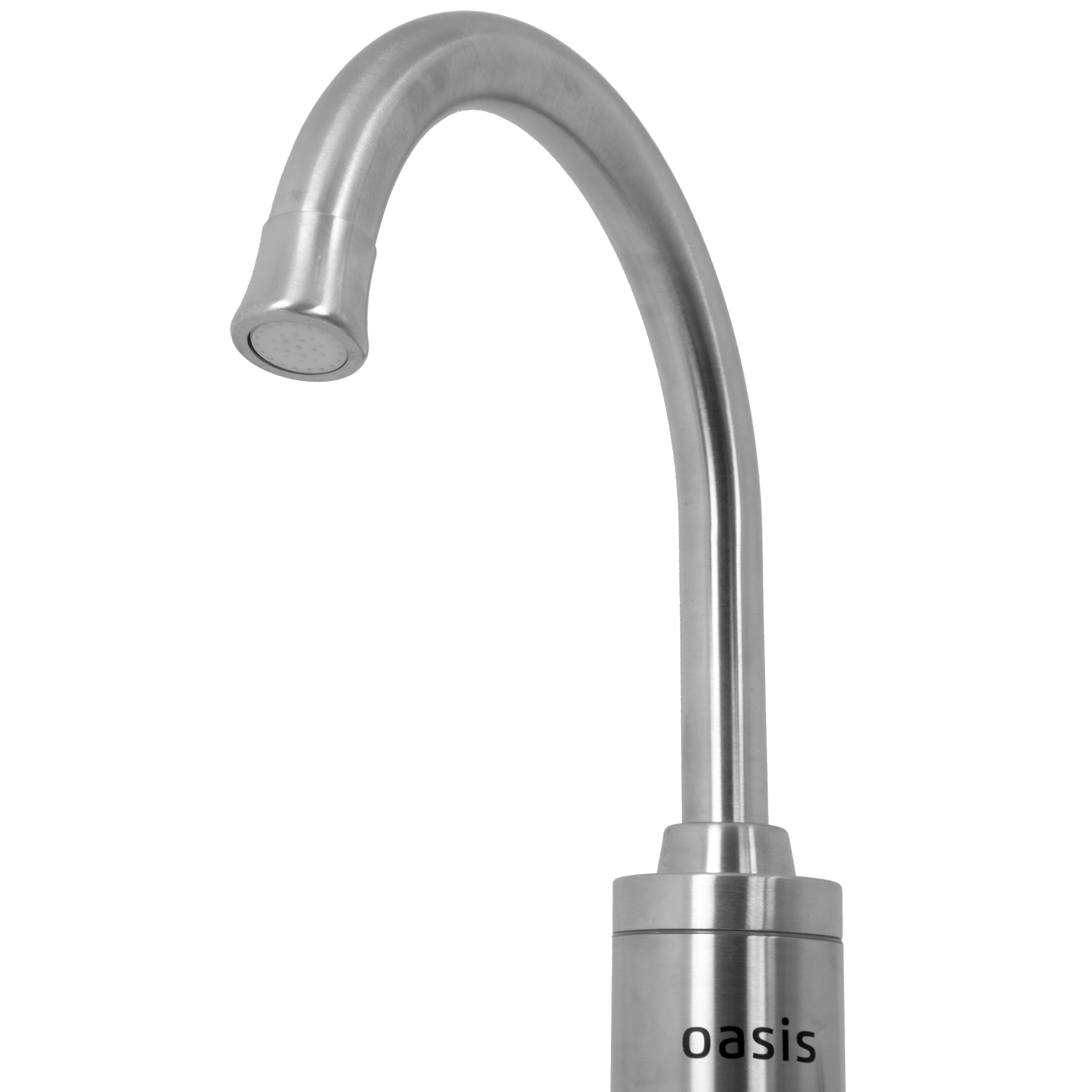 Проточный водонагреватель электрический Oasis KP-S 3.3 кВт серый с краном - 3