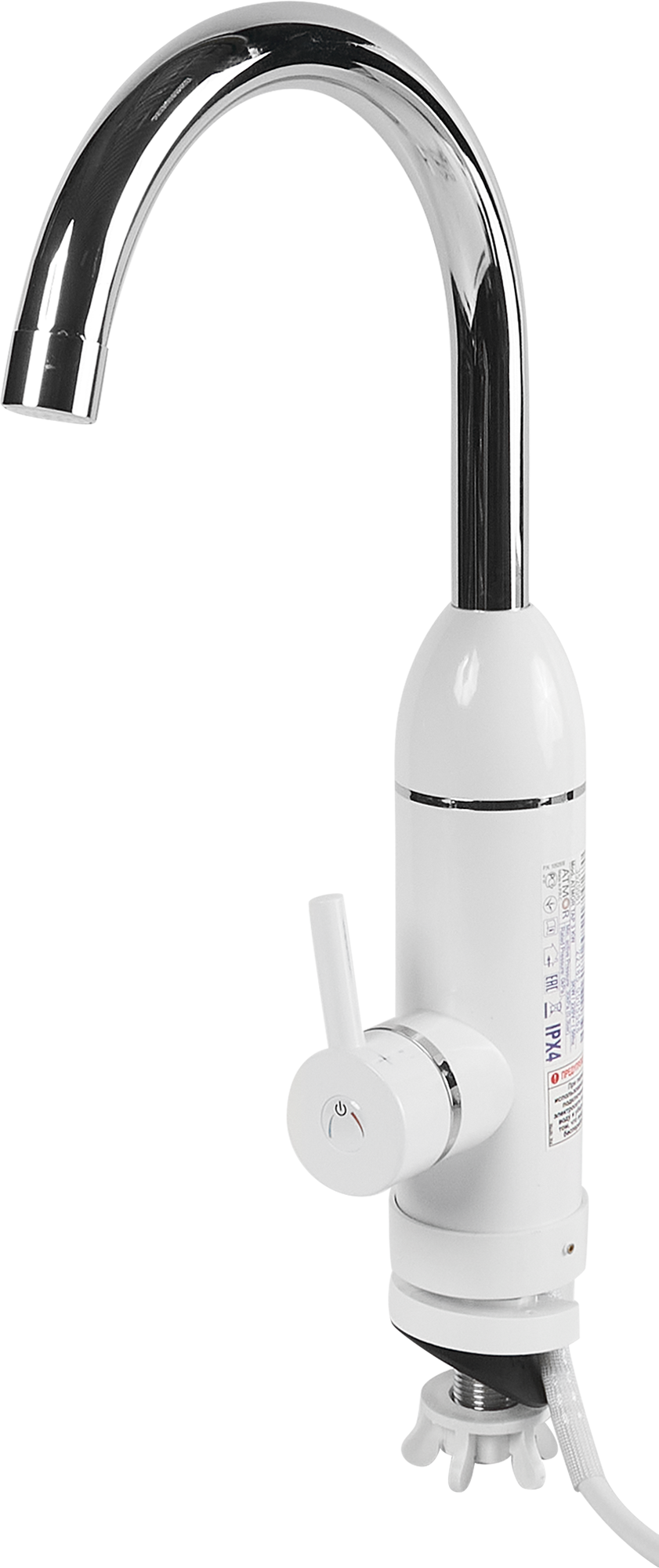 Изображение товара Проточный электроводонагреватель Atmor Tap 3 кВт для кухни и ванной