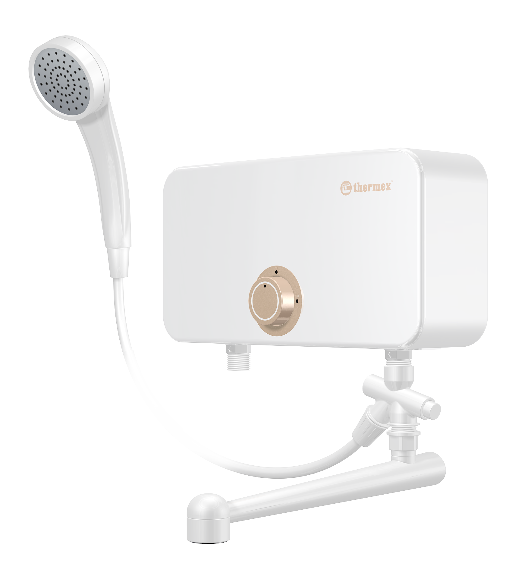 Изображение товара Проточный электрический водонагреватель Thermex Oscar 3500 Вт, IP24, белый