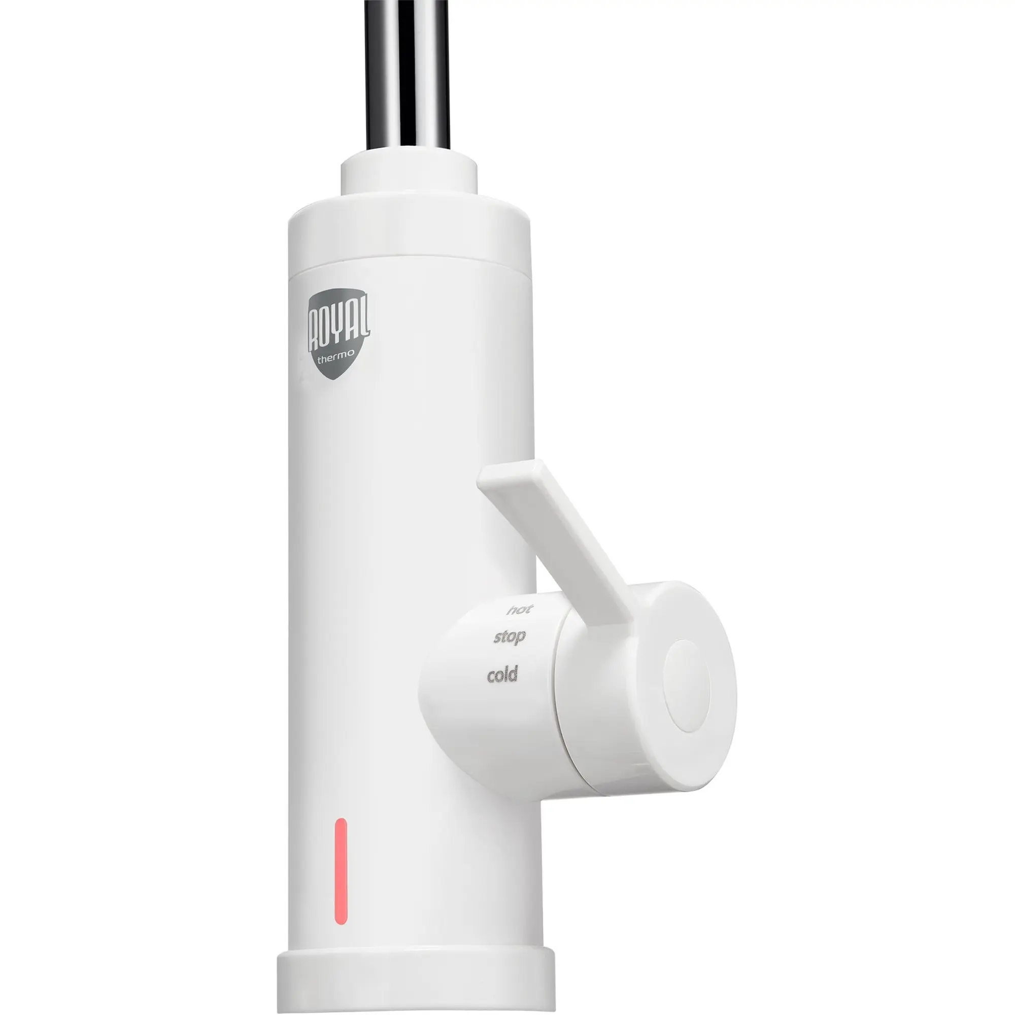 Проточный водонагреватель электрический Royal Thermo EasyFit 3.3 кВт белый с краном - 11