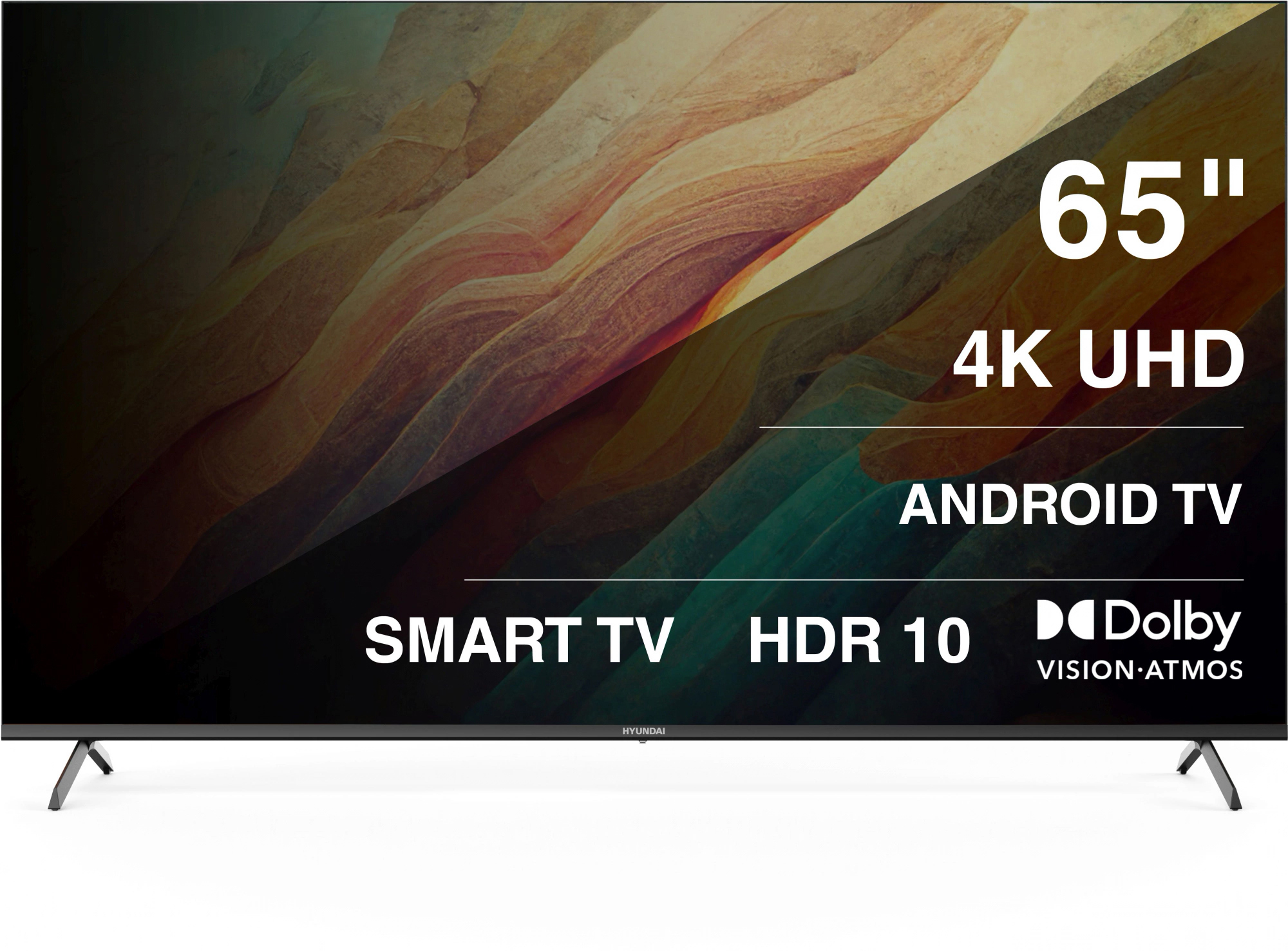 Изображение товара Телевизор Hyundai H-LED65BU7009 65 дюймов UHD 4K HDR Smart TV с Dolby Atmos