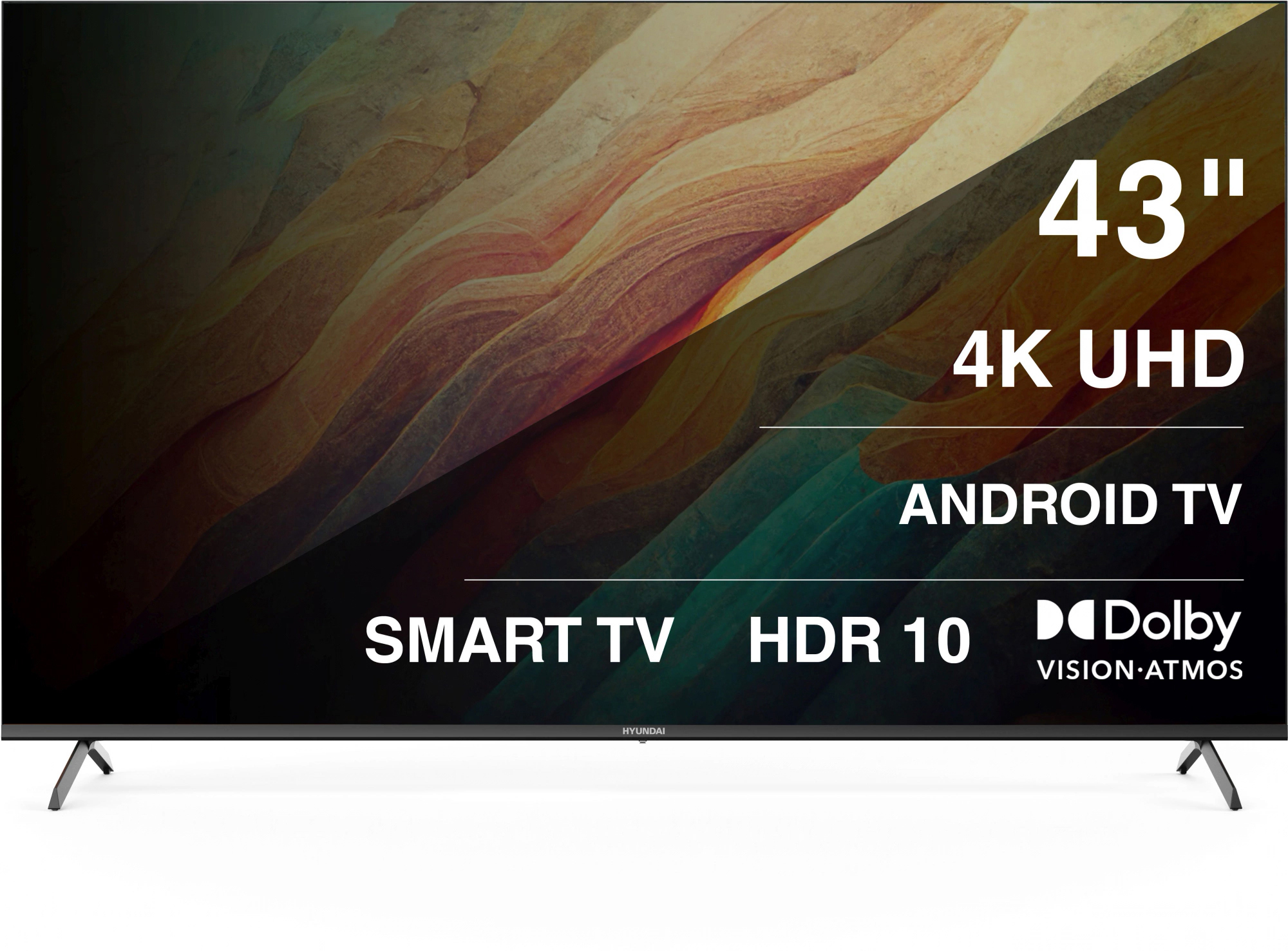 Изображение товара Телевизор Hyundai H-LED43BU7009 43 дюйма 4K UHD Smart Wi-Fi