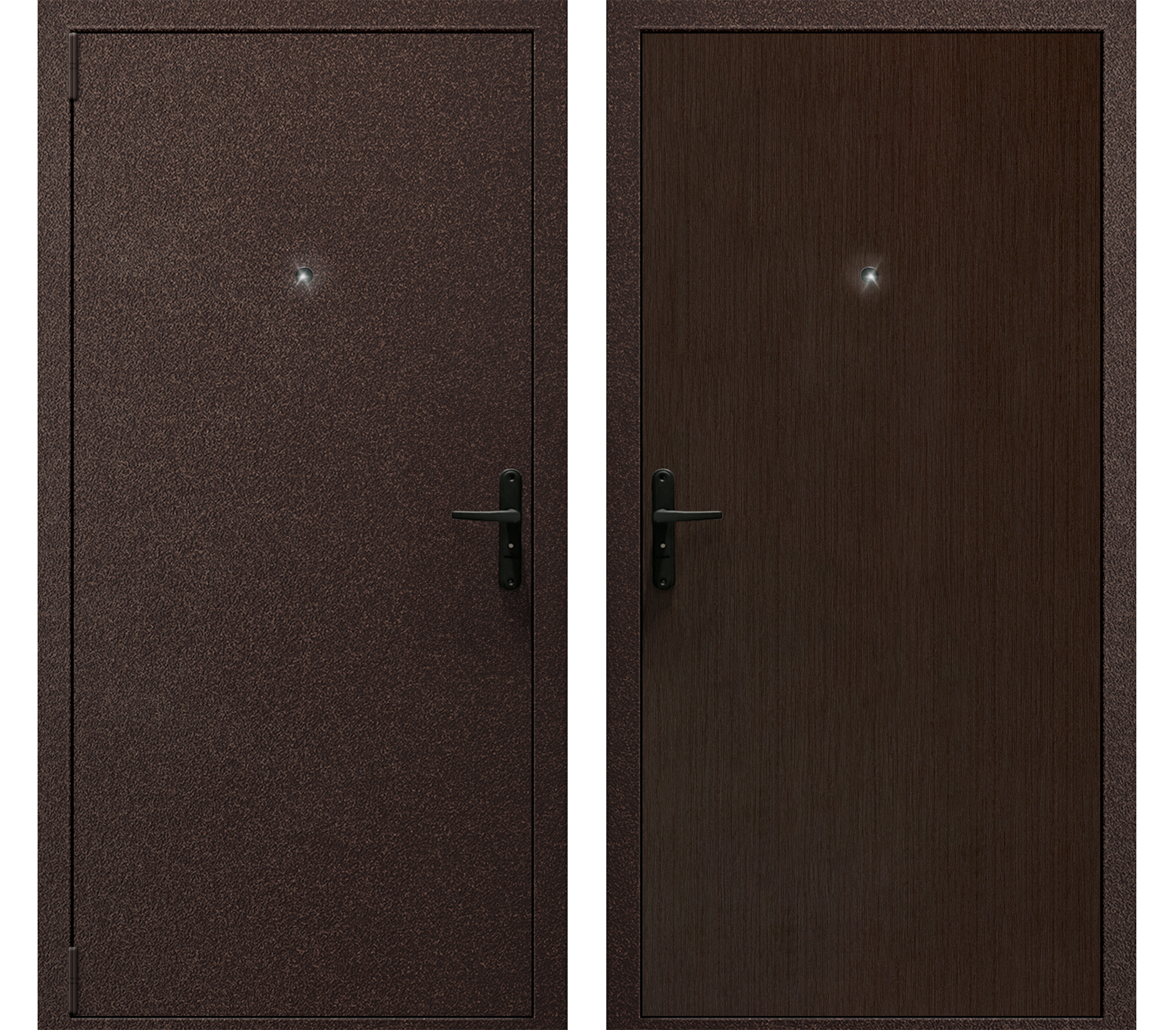 Изображение товара Входная дверь Такт-тайм Комфорт Лайт 8 210x90 антик медь/венге Сталь