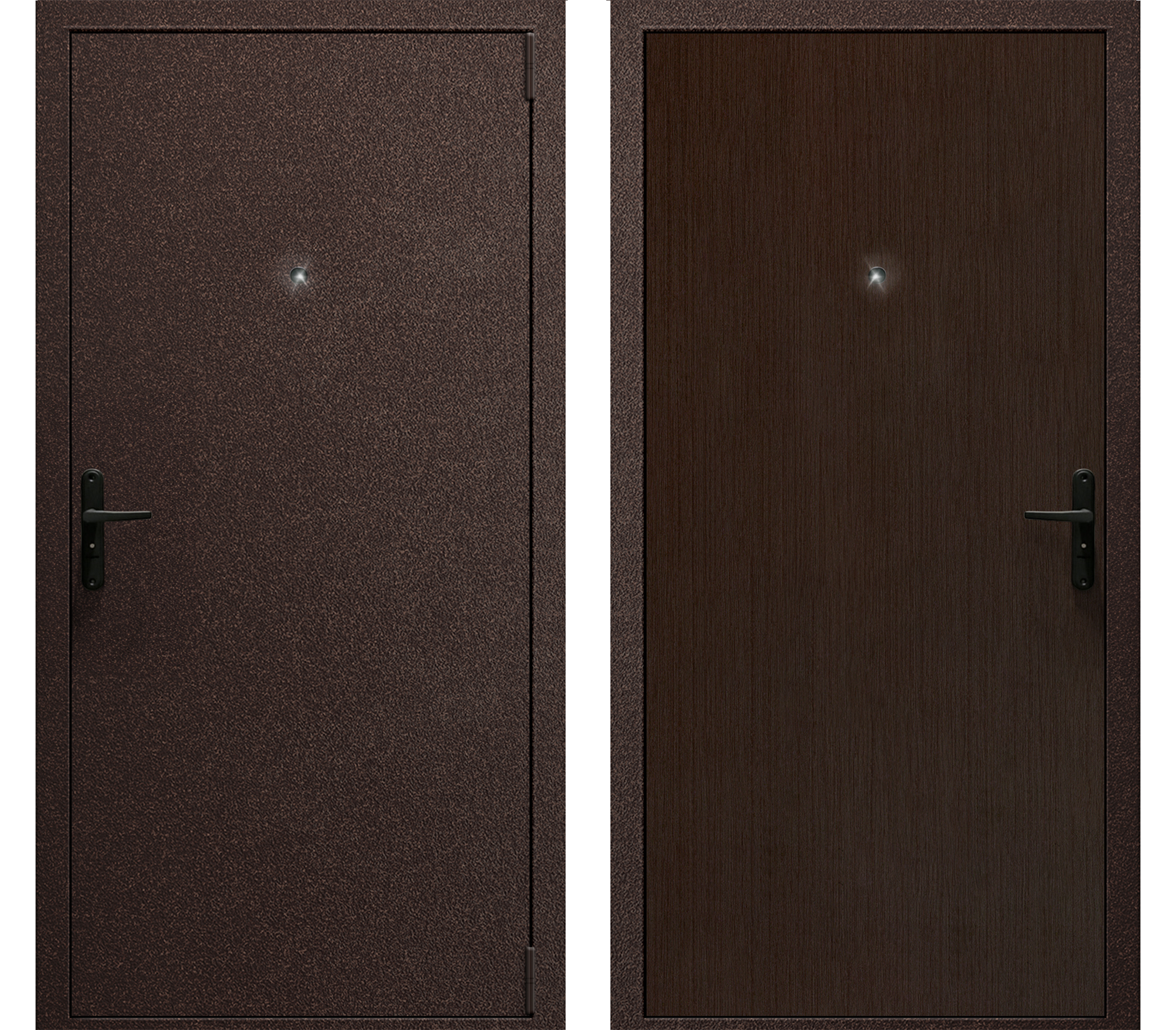 Изображение товара Входная дверь Такт-тайм Комфорт Лайт 8 правый 180x110см цвет антик медь/венге темный