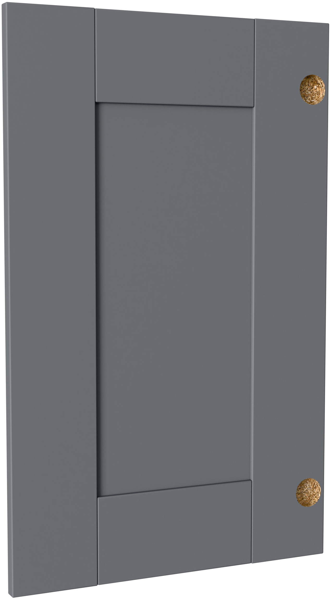 Дверь глухая для шкафа Лион Реймс 39.6x63.6x1.6 см ДСП цвет серый - 4