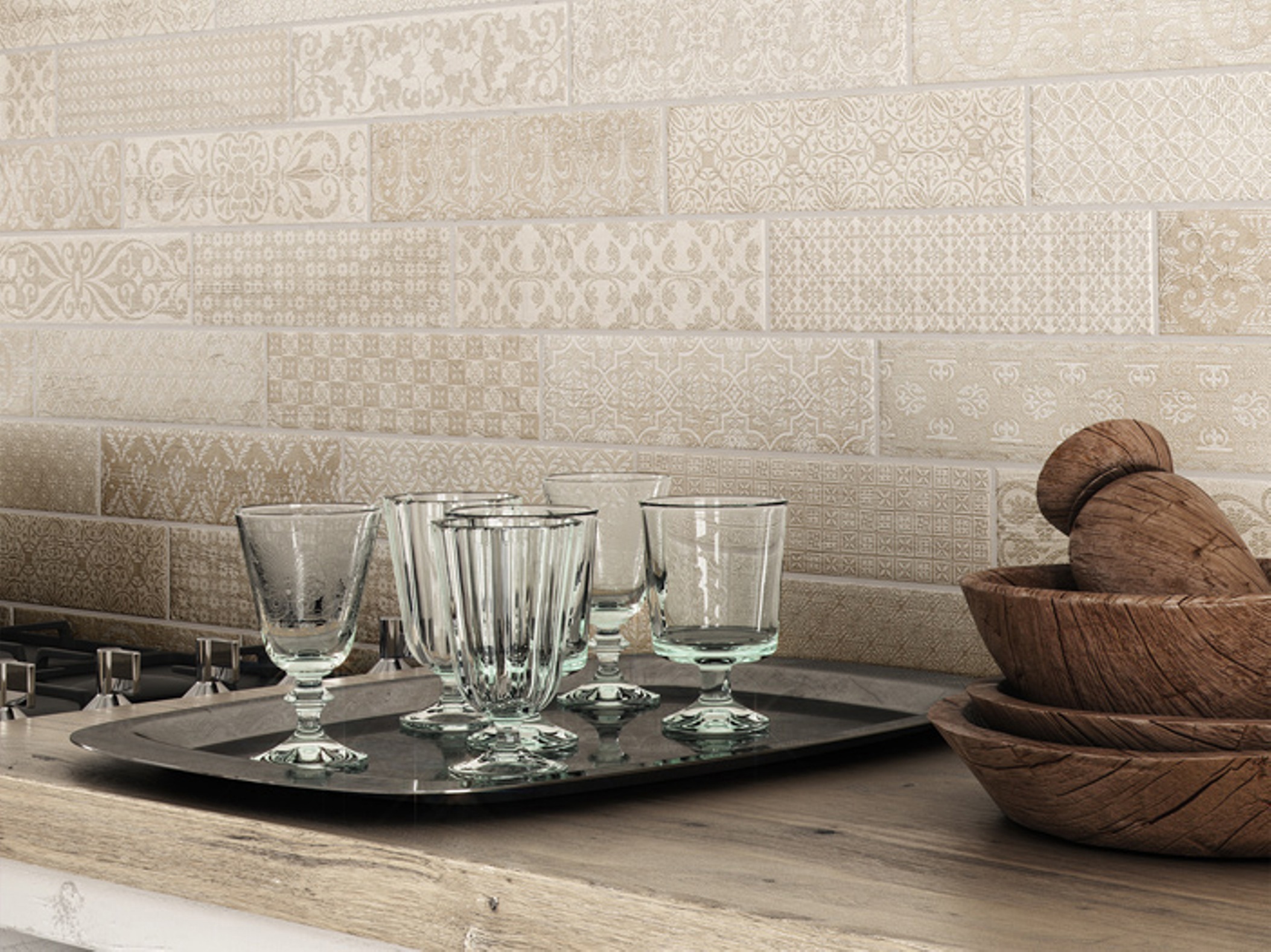 Изображение товара Настенная плитка Gaya fores Bricktrend 8.2x33.2 см бежевый Изображение товара Настенная плитка Gaya fores Bricktrend 8.2x33.2 см бежевый