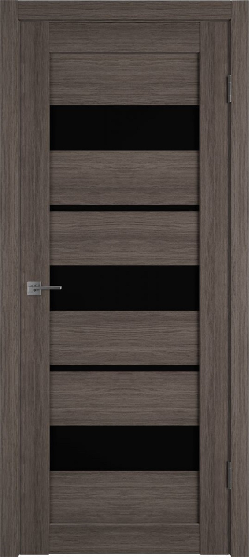 Изображение товара Комплект межкомнатной двери VFD Atum х23 остекленная 200x90см ПВХ Грей