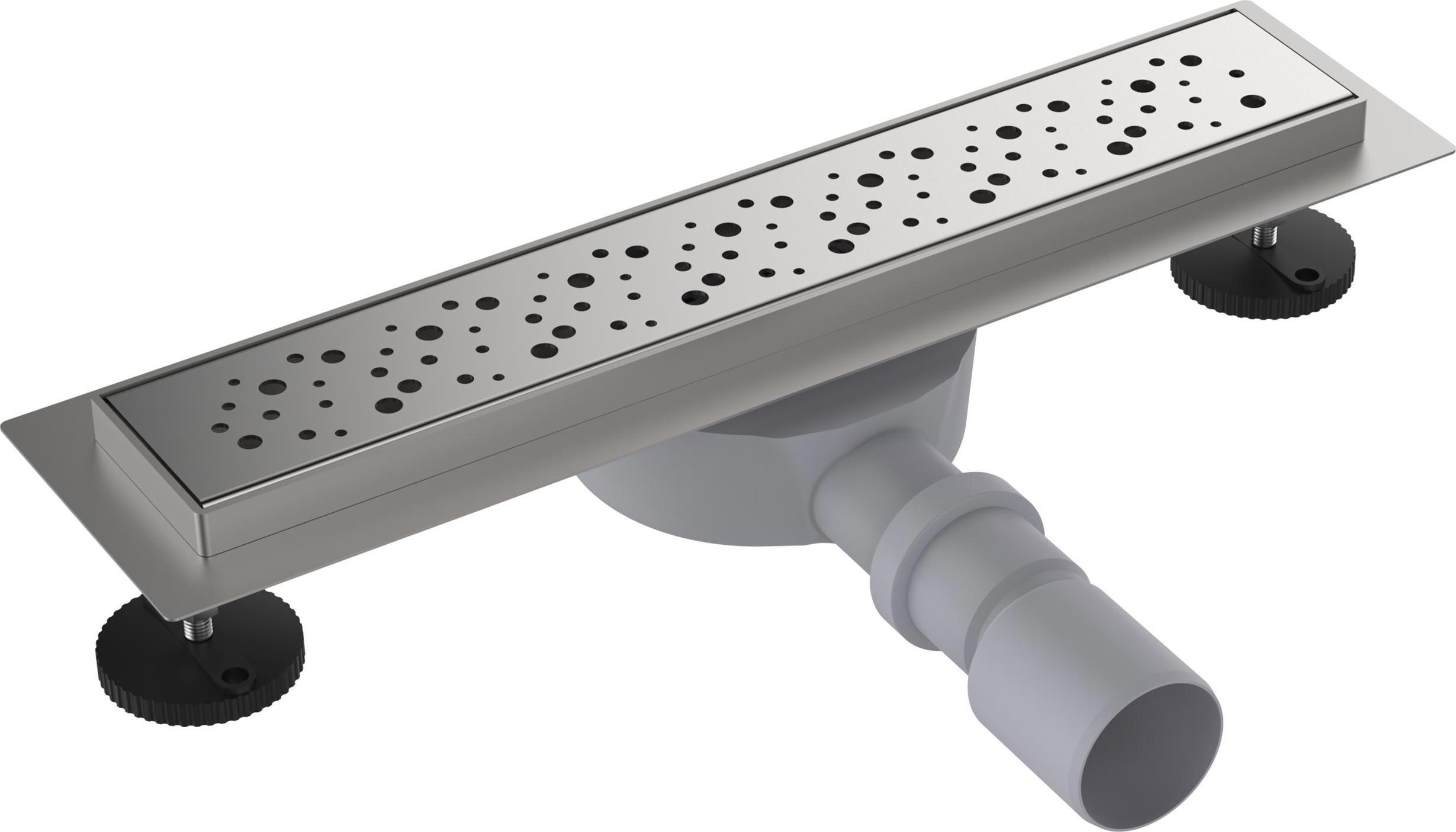 Изображение товара Душевой трап горизонтальный Aquant сухой затвор 400x70 мм LTD1240-2-MR