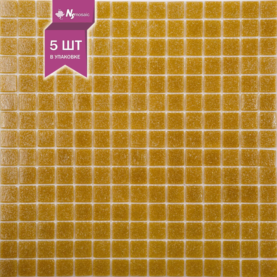 Изображение товара Декоративная мозаика Nsmosaic Ae04 NS00GS0009nsk 32.7x32.7см цвет Коричневый
