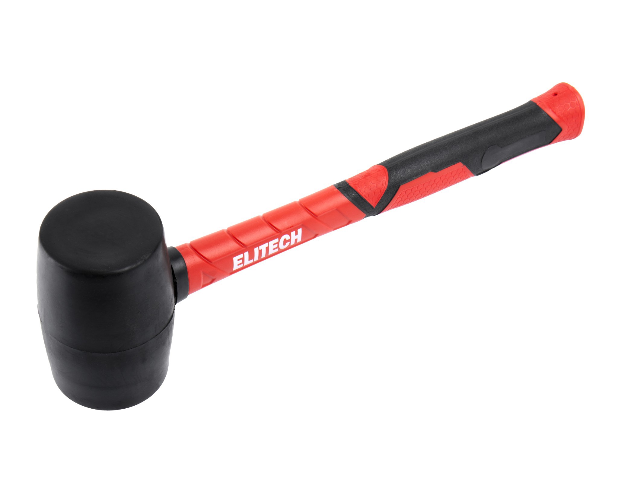 Изображение товара Киянка резиновая Elitech 620101 450 г для строительных и ремонтных работ