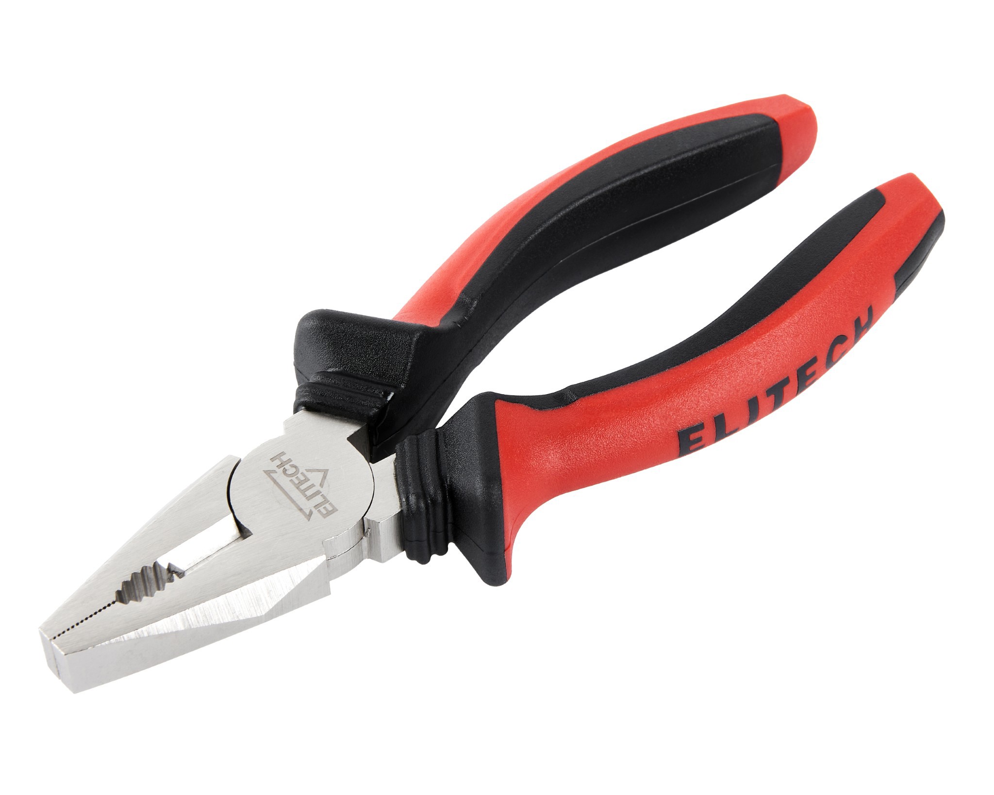 Изображение товара Плоскогубцы Elitech 110301 160 мм многофункциональные для электромонтажа и слесарных работ