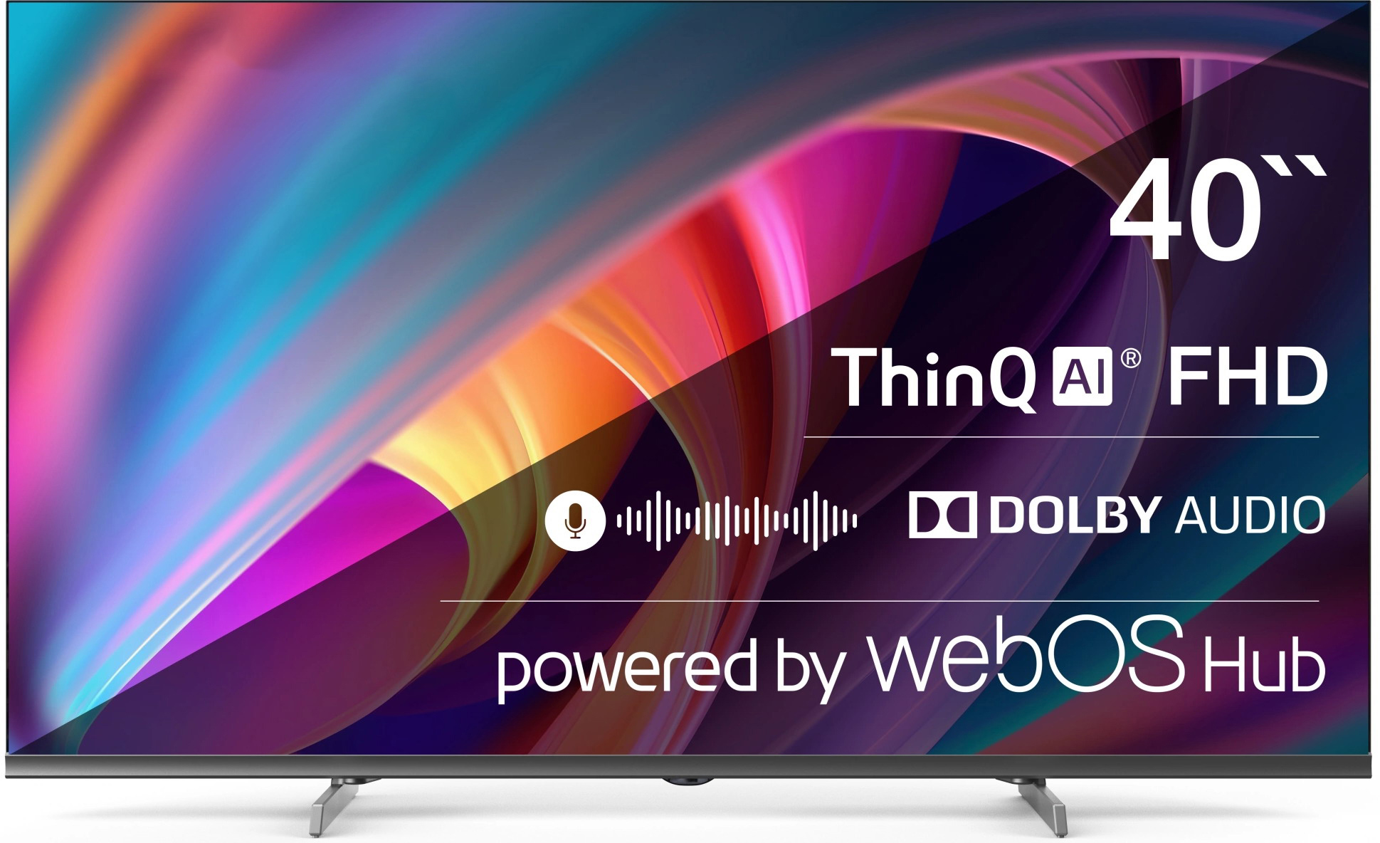 Изображение товара Телевизор Hyundai H-LED40BS5100 40 с Full HD, Smart TV, Wi-Fi, серый