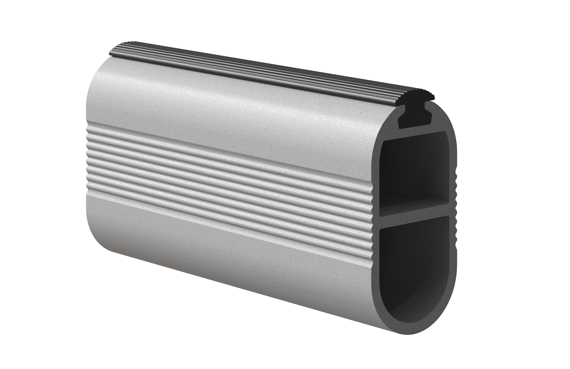 Изображение товара Штанга для шкафа Avira King с уплотнителем 60 см цвет металлик