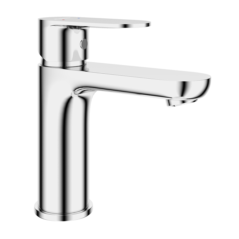 Изображение товара Смеситель для раковины Aqueduto Base BAS0200 M однорычажный цвет хром