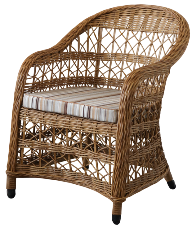 Изображение товара Кресло садовое Dino из натурального ротанга 63x70x84 см