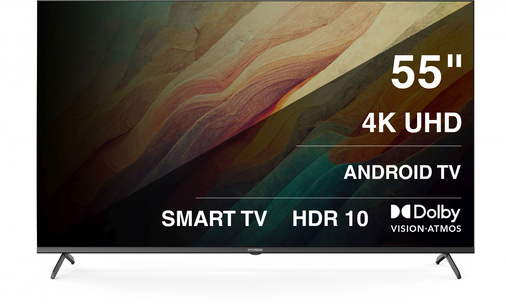 Изображение товара Телевизор Hyundai H-LED55BU7009 55 UHD 4K LED Smart TV с Dolby Atmos