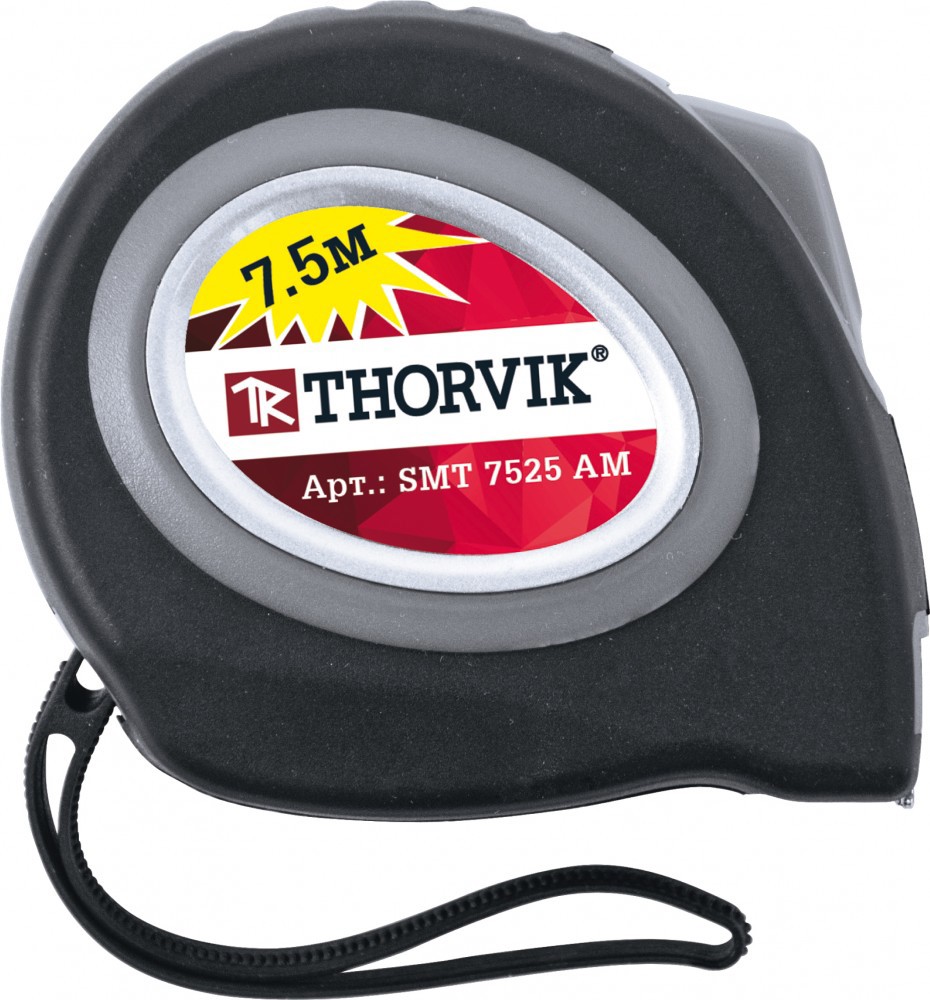 Изображение товара Рулетка Thorvik SMT7525AM магнитная с автостопом 7.5 м x 25 мм