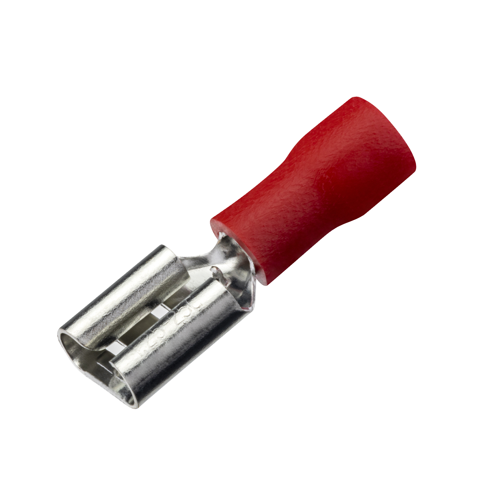 Изображение товара Разъем плоский изолированный мама 1.5-6.3 красный 10 шт