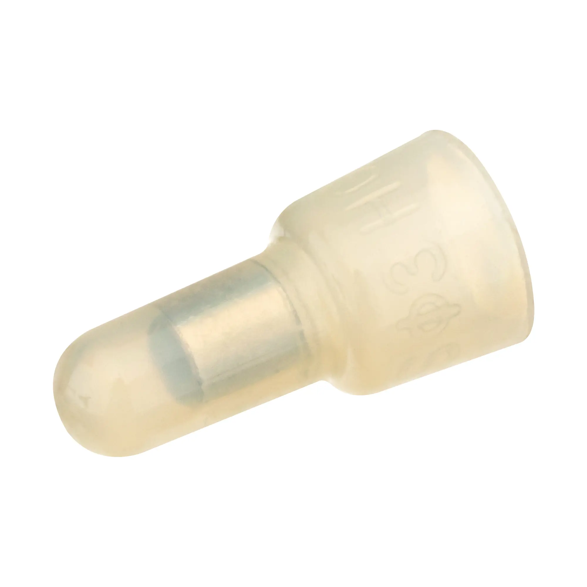 Заглушка КИЗ-1 2.8 мм цвет белый 10 шт.