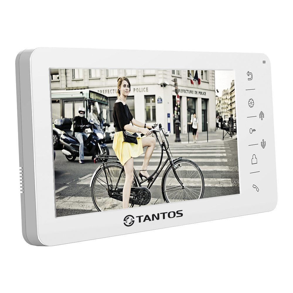 Изображение товара Цветной видеодомофон Tantos Amelie 7" с двухпанельной системой и сенсорным управлением Изображение товара Цветной видеодомофон Tantos Amelie 7" с двухпанельной системой и сенсорным управлением