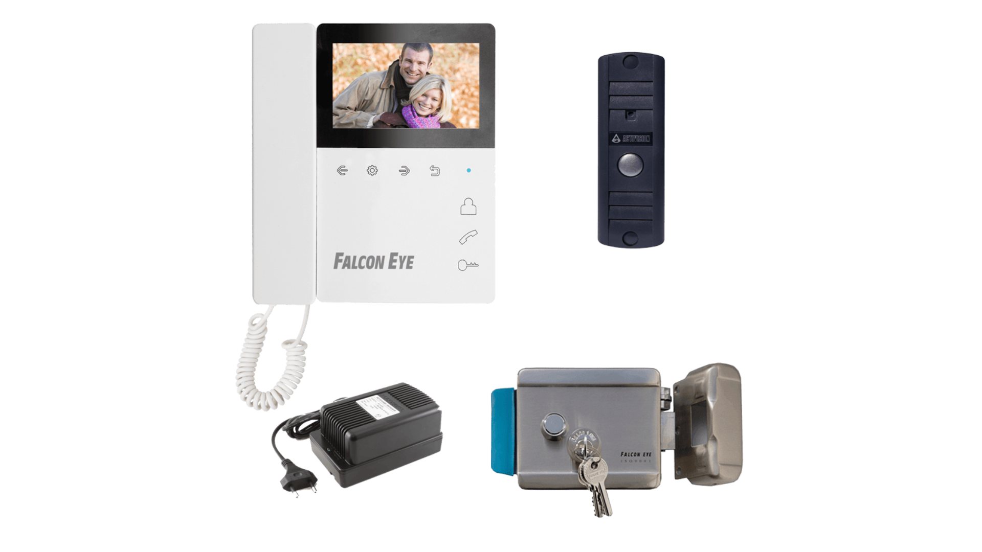 Изображение товара Комплект видеодомофона Falcon Eye Taurus 4.3" цвет белый