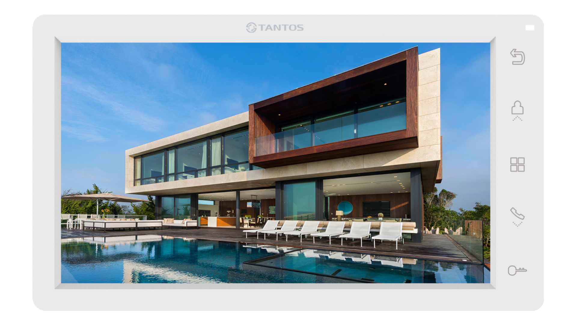 Изображение товара Монитор видеодомофона Tantos Amelie HD SE M 7 черный белый