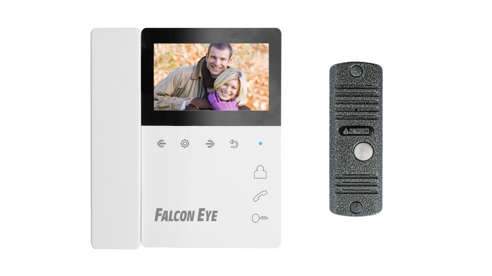 Изображение товара Комплект видеодомофона Falcon Eye Lira AVC-305 PAL 4.3" цвет антик