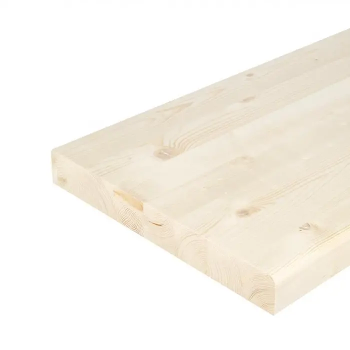 Ступень прямая сращенная хвоя сорт АВ 40x300x1000 мм