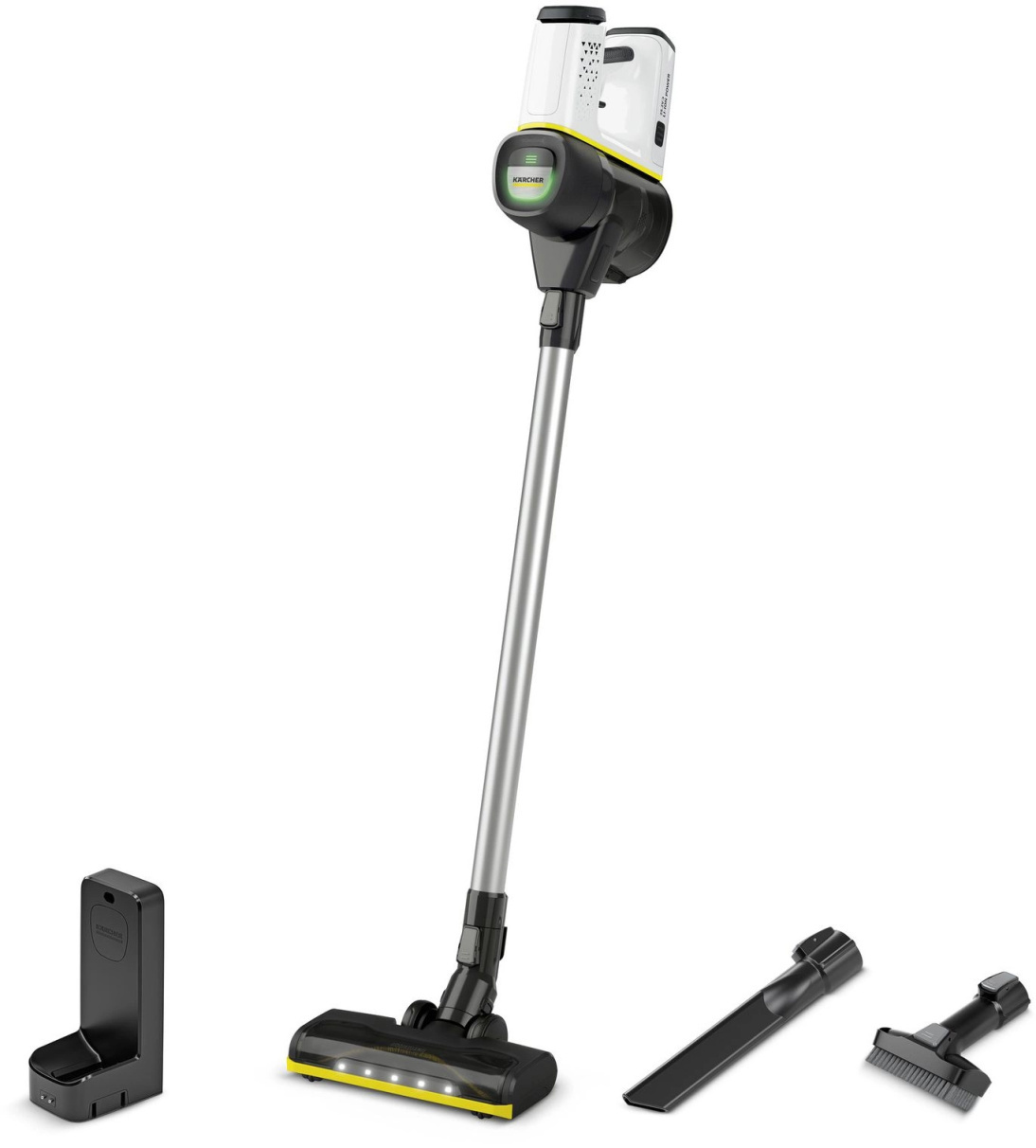 Изображение товара Вертикальный беспроводной пылесос Karcher VC 6 Cordless ourFamily 250 Вт бело-серый