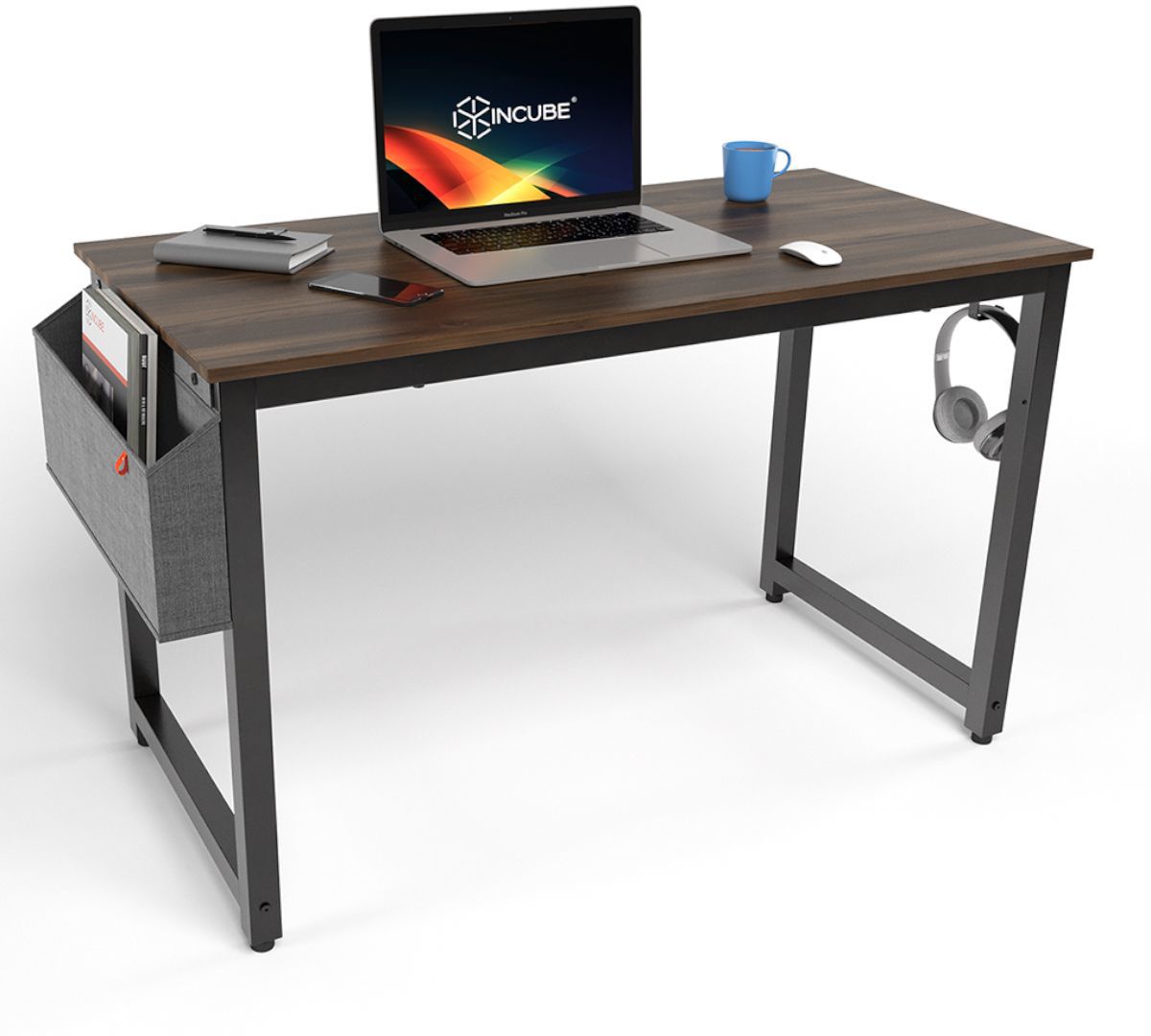 Изображение товара Стол письменный Incube D004.120.BAO 120x75x60 см ДСП цвет дуб барокко