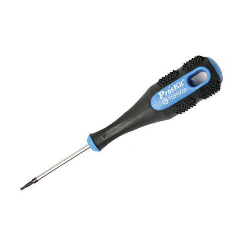 Изображение товара Отвертка Torx Proskit 9SD-200-T05H с магнитным наконечником и антивандальной защитой