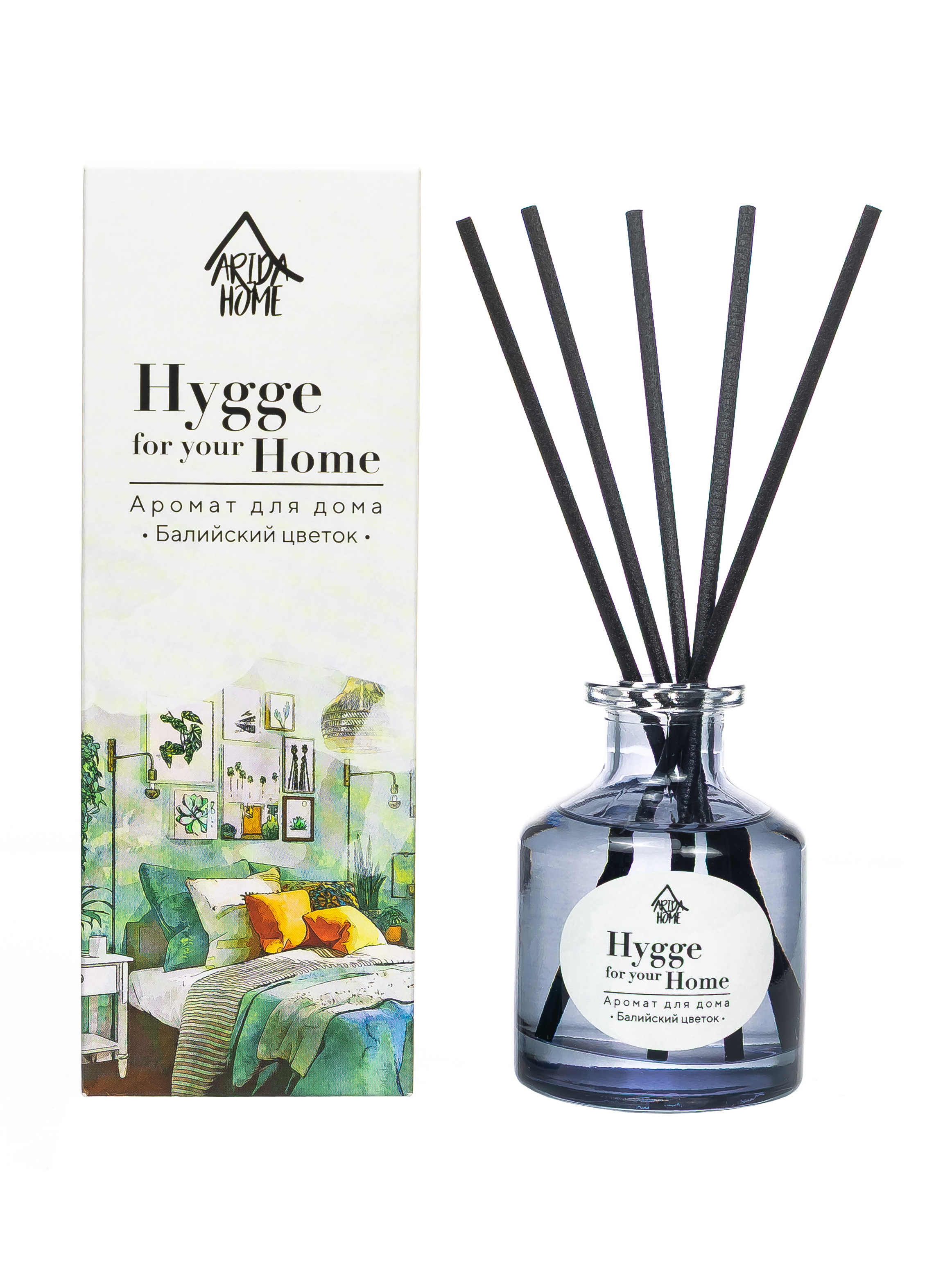 Изображение товара Диффузор Arida Home Hygge Home Балийский цветок 50 мл