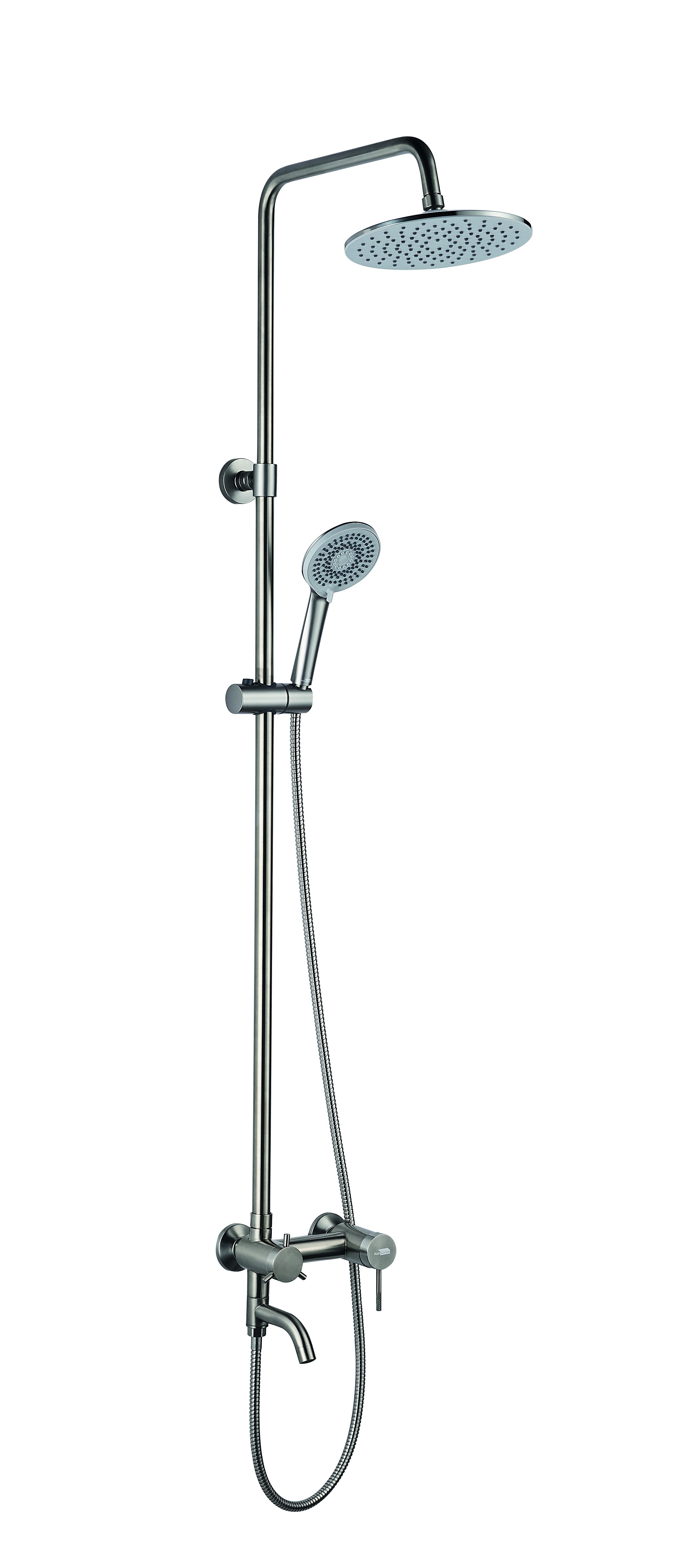 Изображение товара Душевая система KONSENSA Терни со смесителем сатин 10 лет гарантии
