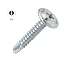 Изображение товара Саморезы по металлу с пресс-шайбой и буром 4. 2x25 мм - оцинкованные, 1 кг