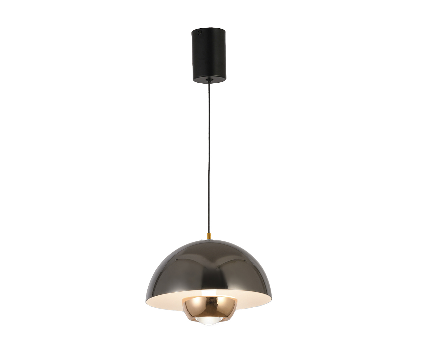 Изображение товара Светильник подвесной светодиодный Kink light Джелони 07524-23s.29 3 м² нейтральный белый свет цвет черный
