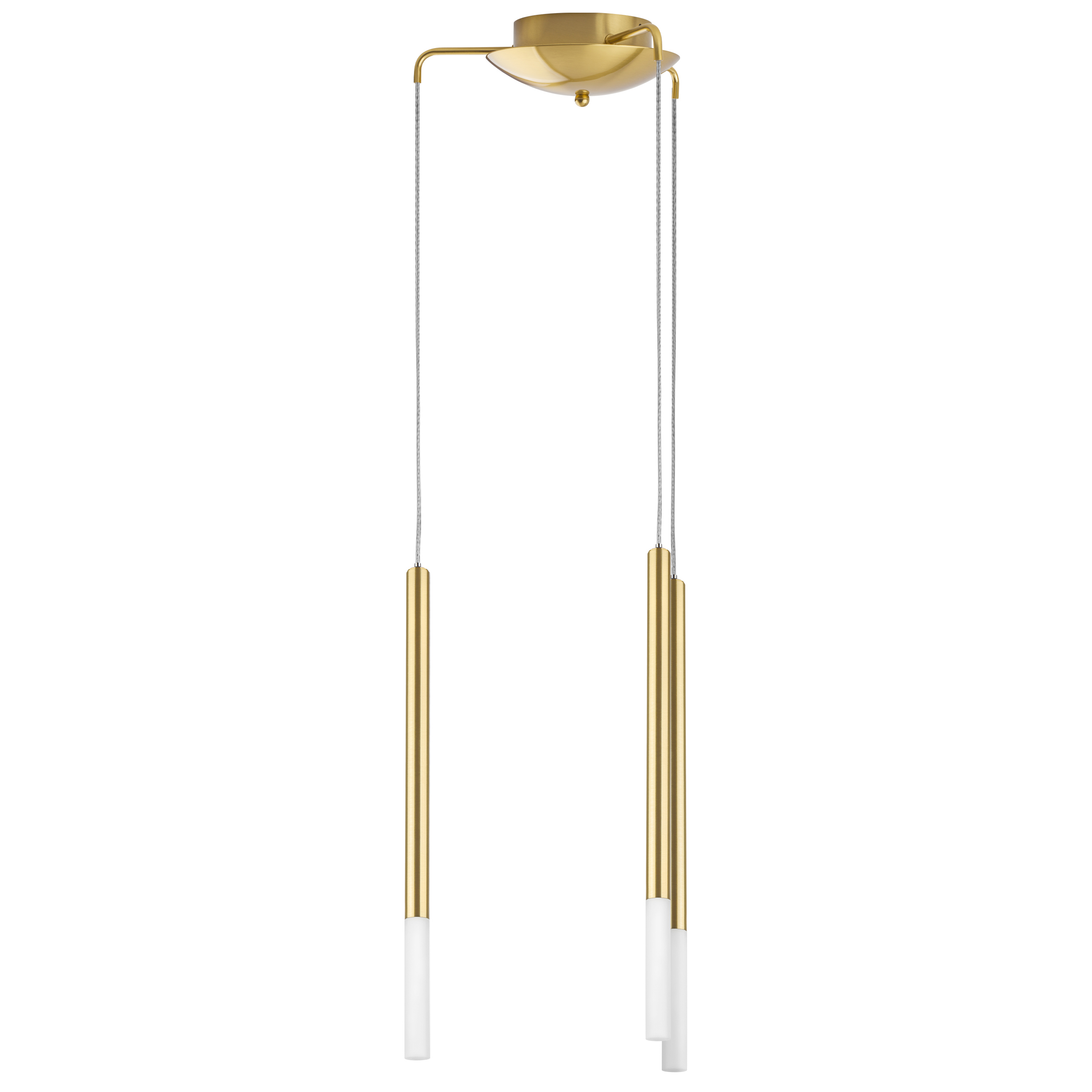 Изображение товара Светильник подвесной светодиодный Lightstar Tubo L3t747143 5 м² нейтральный белый свет цвет золото