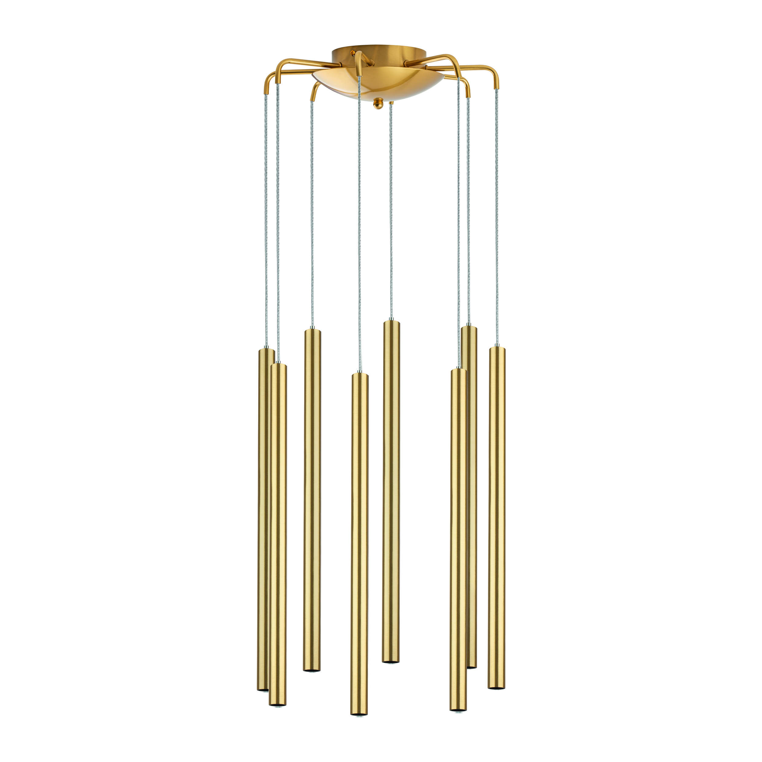 Изображение товара Подвесной светильник Lightstar Tubo 13 м² теплый белый золото минимализм Италия